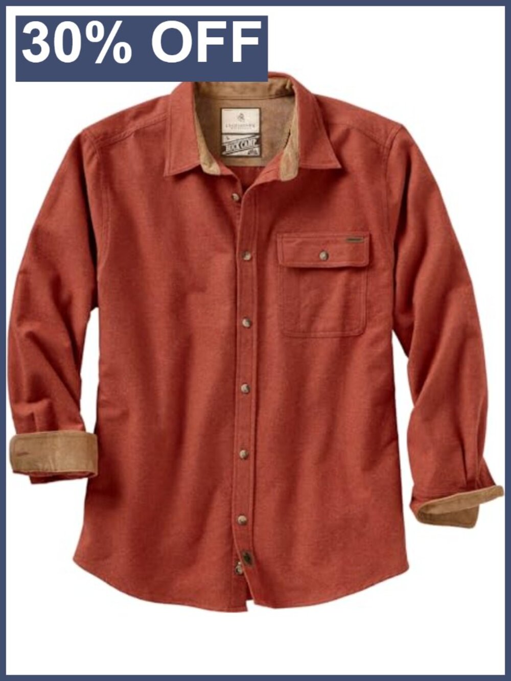 Mens Flannel Long Sleeve Button Down 100% Cotton Shirt Relaxed Fit